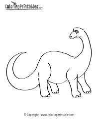 Brontosaurus coloring pages are a fun way for kids of all ages to develop creativity, focus, motor skills and color recognition. Free Printable Brontosaurus Coloring Page