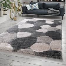 Treppenabgang aussen mit steinteppich verlegen. Hochflor Teppich Shaggy Grau Wohnzimmer Stein Kaufland De