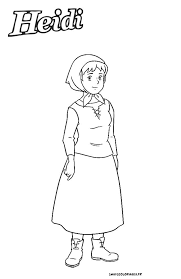 9 Adorable Coloriage Heidi Gallery Coloriage Heidi Coloriage Livre Coloriage