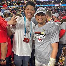 The two apparently met while studying at university, with brittany taking to kinesiology at the university of texas and mahomes ii at nearby texas tech. Tiktok Star Bro To Superbowl Champ Talks Anti Gay Hate Instinct Magazine