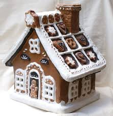 Hexenhaus Lebkuchenhaus Xxl Braun H 40cm Polyresin Lebkuchenhaus Weihnachten Lebkuchen Lebkuchen
