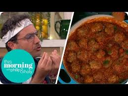 Gino S Traditional Italian Meatballs This Morning Youtube Meatballs Italian Meatballs Italian Meatballs Recipe