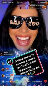 O vídeo que eu fiz de um dos shows da Cyndi The Balr foi parar no próprio  TikTok em SP 😱 😎 BALR thank you so much!!✨️🧞‍♂️ Cyndi I love you!❤️  #tiktokbrasiloficial🇧🇷 #cyndithebalr #balr #videoviral ...
