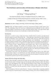 Fendi to relaunch luxury homeware in new joint venture. The Inheritance And Innovation Of Embroidery In Modern Silk Dress Design Scientific Net