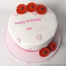 Are you going to a birthday party? Happy Birthday Cake For Jiju