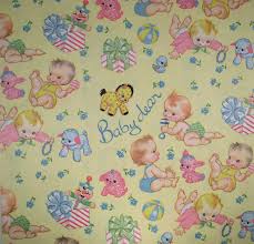 Vintage Baby Gift Baby Shower Wrapping Paper Baby Shower Wrapping Vintage Wrapping Paper Vintage Baby