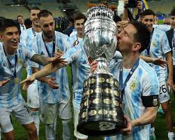 Messi, 34, has been a free agent since 1 july when his contract expired. Copa America 2021 Lionel Messi Ends Trophy Drought As Argentina Beat Brazil 1 0 In The Finals The Economic Times Video Et Now