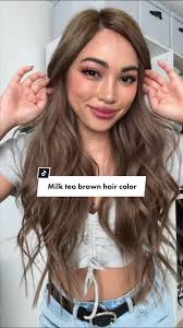 Achieving Milk Tea Hair Color: Haircare Routine & Tips