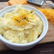 When adding ingredients to mashed potatoes, always start with the butter. Cheesy Garlic Mashed Potatoes Are So Good 100 Directions