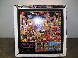 Control the level of difficulty for fun by all the family, or a quick distraction at work, or boring days. Puzzles City Lights Jigsaw Puzzle Las Vegas Gold Ii By Roxy 750 Pcs 2958 4 Toys Hobbies