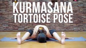 How To Do Kurmasana Tortoise Pose Difficult Yoga Poses Yoga Shoulder Yoga Postures