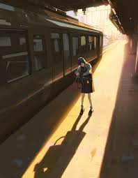 Artstation Lost Ticket Atey Ghailan Art Daily Painting In This Moment