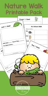 Let your kids enjoy and celebrate the birthday of america with these cute, fun and educational activities. Free Nature Walk Worksheet