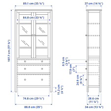 Buying kitchen cabinets seems like an easy task. Hemnes Glass Door Cabinet With 3 Drawers White Stain 35 3 8x77 1 2 Ikea