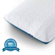 Graphene Memory Foam For Comfort But Supportive Made Entirely From A Unique Thermostatic Graphene Infused Memory Memory Foam Pillow Foam Pillows Memory Foam