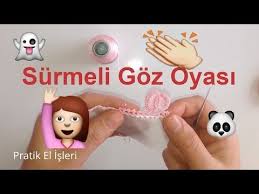 Tigdan Surmeli Goz Oyasi Yapimi Anlatimli Oya Modelleri Youtube Oya Tig Isleri Ve Renkler
