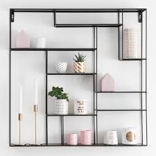Bruka Design Wandregal Metall Schwarz Wandregal Schwarz Wandregal Regal