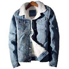 Profitez des réductions jusqu'à 40%! Denim Jacket Mens Warm Thicken Fleece Fur Collar Jeans Coats Men Casual Hip Hop Cowboy Jackets 5xl Buy At A Low Prices On Joom E Commerce Platform