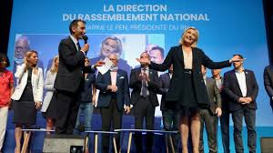 With less than a year to go until france's next presidential election, polls show le pen nipping at president emmanuel macron's heels. Marine Le Pen Re Elected As Head Of France S Far Right