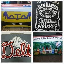 Pin By Allison Watkins On Greek Nola Cooler Formal Cooler Ideas Fraternity Coolers