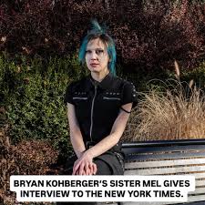 Mel Kohberger has given an interview to the New York Times. The entire  article is linked below. We will share some excerpts here: 'The harrowing  news had spread across the country in