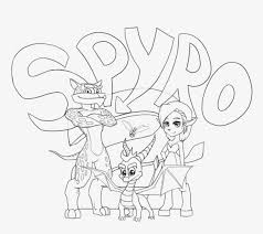 These alphabet coloring sheets will help little ones identify uppercase and lowercase versions of each letter. Spyro The Dragon Ing Drago Spyro The Dragon Coloring Png Image Transparent Png Free Download On Seekpng