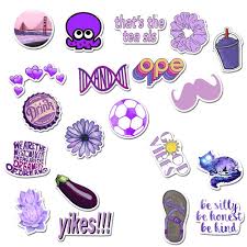 Find many great new & used options and get the best deals for 50pcs cute purple aesthetic stickers pack for hydro flask laptop water bottles at the best . Buy Purple Vinyl Stickers Skateboard Decals For Water Bottles Laptop Refrigerator 50pcs Durable At Affordable Prices Free Shipping Real Reviews With Photos Joom