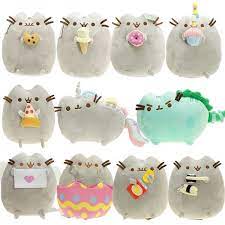 7in Pusheen The Cat Pusheen With Cookie Plush Soft Toy Stuffed Animal Brand New Pusheen Toys Pusheen Stuffed Animal Pusheen Cat Stuffed Animal