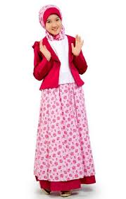 Selain motifnya, hal yang penting lainnya yang harus anda perhatikan pada saat memilih baju muslim adalah pemilihan warna. Model Baju Muslim Anak2 Perempuan Hijab Batik