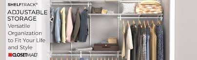 Can shelving brackets be returned? Amazon Com Closetmaid 22875 Shelftrack 5ft To 8ft Adjustable Closet Organizer Kit White Home Kitchen