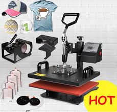 Screen printing is the best choice for bulk production of a. 30 38cm 8 In 1 Combo Heat Press Machine Thermal Transfer Machine Heat Press Printer For Cap Mug Plate T Shirts Printing Printer Machine Printer For Mugsprinter For T Shirt Aliexpress
