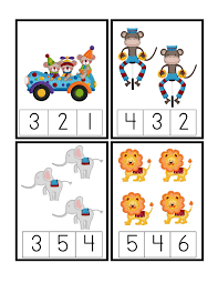 Preschool Printables Under The Big Top Printable Cirque Prescolaire Activites Mathematiques De Maternelle Exercice Pour Enfant