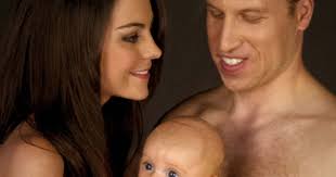 Prince George Gets A Bath With Kate And William (SPOOF PICTURES)