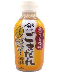 Goma dare, japanese sesame sauce, is an extremely versatile sauce that can be added to almost anything. Japanese Cooking Gomadare Sesame Dressing 330ml Yamasa