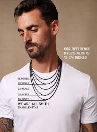 Mens Black Rope Necklace