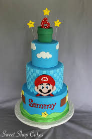 It is made by the princess herself according to toad as well as the ribbon on the side of the cake in the original game. Super Mario Birthday Cake Cakecentral Com