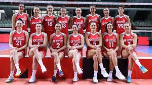 Ebrar, kübra, hande, cansu, meryem, zehra, aylin (l) (meryem, fatma, meliha, cansu). Voleybolda Kadin Milliler Almanya Yi Yendi