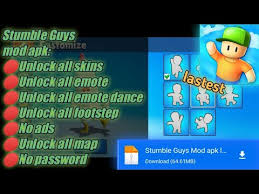 What's sub 2 unlock apk? Stumble Guys Mod Apk 0 24 Unlock All No Ads Youtube