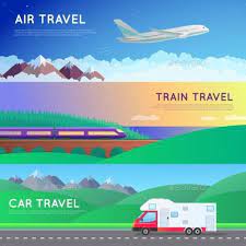 Travel Panorama Set Panoramic Pictures Panorama Mood Board Template