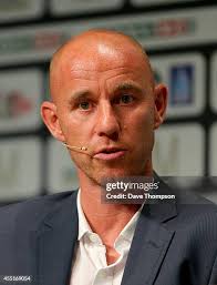 Darren Small, Director of Sportradar, addresses delegates during the...  News Photo