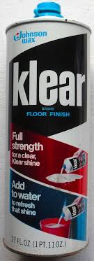 1970s Johnson Wax Klear Floor Finish Vintage Can Design Flickr