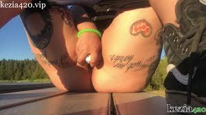 Fucking My Tight Pussy in Public at Yellowstone National Park - Kezia420 -  Kezia Slater