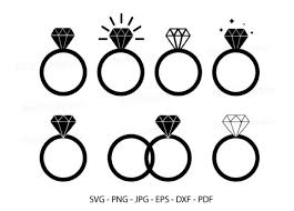 Download Diamond Wedding Ring Graphic By Redcreations Creative Fabrica