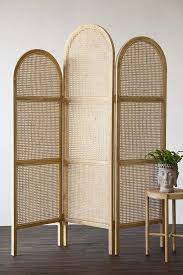6pm score deals on fashion brands Sungkai Woven Cane Wooden Room Divider Screen Natural Rockett St George Wooden Room Dividers Room Divider Screen Wooden Room Divider