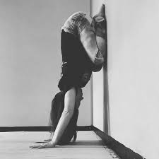 Forget The Mat Try These Wall Yoga Poses Wall Yoga Easy Yoga Workouts Yoga Inversions