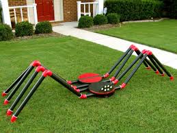 How about we just make it for $1 instead. Halloween Decoration How To Build A Giant Spider How Tos Diy