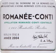 It is the most proustian of all grand vins: Domaine De La Romanee Conti Romanee Conti Gran Prices Stores Tasting Notes And Market Data