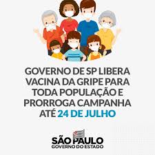 G1 entrou em contato com 12 unidades da capital, nas zonas sul. Governo Do Estado De Sao Paulo A Partir De 1Âº De Julho Todas As Pessoas Podem Ser Vacinadas Contra A Gripe A Vacina Nao Imuniza Contra O Coronavirus Mas