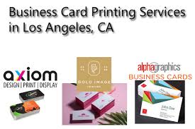 Quality los angeles printing services! Business Card Printing Los Angeles 360 Business Directory