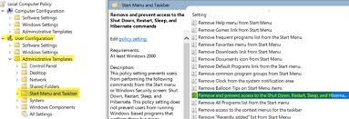 How To Disable Only Shutdown Option In Windows 10 By Using Gpo - Microsoft  Q&A